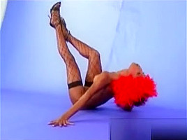 Black Girl Plays On Cam For Photo Shoot