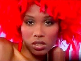 Black Girl Plays On Cam For Photo Shoot