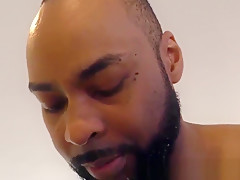Black dude and hunk jizz
