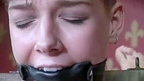 Blindfolded Sub Whipped While Restrained