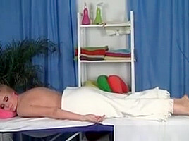 Blonde Can T Ressist At Big Cock Of Masseru
