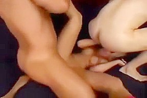 Blonde Fucked in All Holes