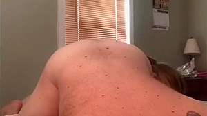 Blonde PAWG THOT tosses my salad, gags on y cock, swallows my load