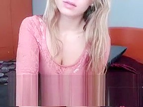 Blonde teen 18+ masturbate with passion