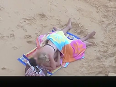 Blonde woman riding her man's dick