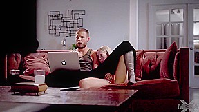 Blondie Saw A Bearded Guy Jerking Off In The Living Room And Started T - Codey Steele and Lily Larimar