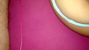 Blue thong doggy style