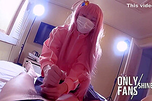 Bocchi The Rockcosplayer Handjob, Footplay, Japanese Crossdresser Femboy Anime Cosplay  14
