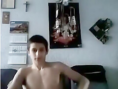 Boy Wanks And Cums In A Paper Towel