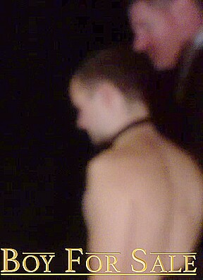 BoyForSale Legrand Wolf stretches slave hole for auction