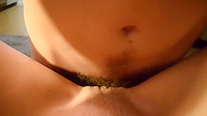 Boyfriend eats my pussy until I cum then fucks me and cums inside