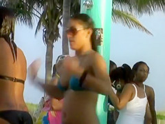 Brazilian ass in a g-string bikini is perfect