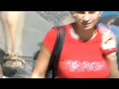 Breasty Chicks Caught in Streets