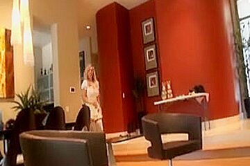 Breasty Step mother I'd like to fuck gives a great cook jerking