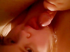 Brianna sucks dick and gets fucked 1