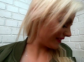 British Hottie Bangs For Money In Public
