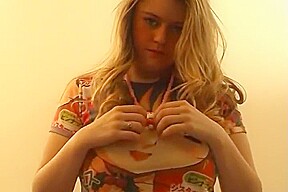 Brook Smothers Herself With Whipped Cream And Plays With Her Tits