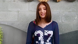Bruce Venture fucks gorgeous teen 18+ Blair Ivory wet pussy hard