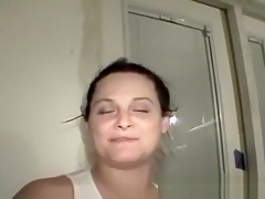 Brunette Street Whore Blowjob And Cum Guzzling Point Of View