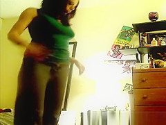 Brunette Sucks Off Her Boyfriend On Web Camera