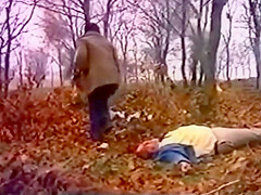 Bulent Kayabas And Zerrin Dogan In Ormanda Sikisen Amcik Oruspu