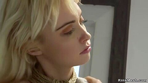 Burglar Deep Throat Fucks Blondie Babe - Chloe Cherry