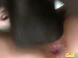 Busty IR anal babe rides black cock with ass and pussy