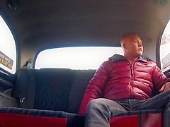 Busty Milf cab driver fucking