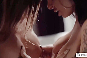 Busty Tattooed Stepmom Gets Licked And Banged