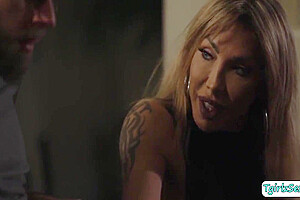 Busty Transsexual Trade Bj And Fucks Straight Guy 10 Min With Joel Someone And Eva Paradis