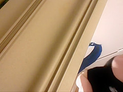 Busty milf wipes off after a shower