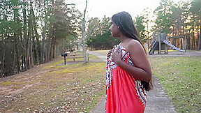 Butt Naked Risky Masturbation At The Park