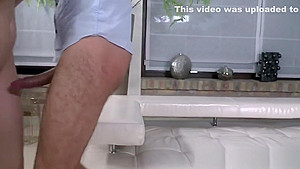 Butt gaping banged babe gets ass spermed