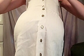 Button Popping dress Inflating