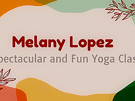 CANNONPROD Spectacular and fun yoga with Melany Lopez