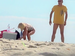 CAP AGDE baie des Cochons Couple Nudiste 03