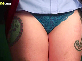 CFNM BJ sluts gives group BJ on college during oral class