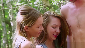 CFNM femdom babes jerking