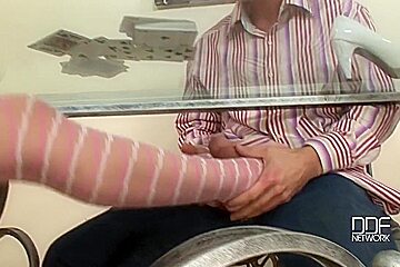 Cage And Satin Bloom Sweet Satin Feet