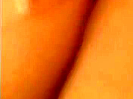 Caroline's wet cunt creamed on