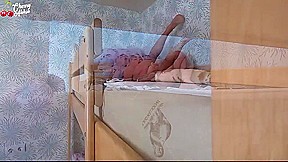 Caught A Hostel Neighbor Masturbating And Fucked In Ass
