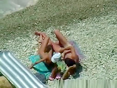 Caught on the beach 