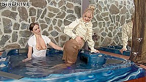 Cayla Lyons And Tina Kay Rimming Each Other