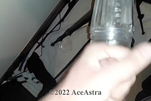 Cd Femboy Fucking Fleshlight Flight With Internal Cumshot Bonus