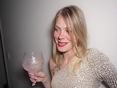 Celebrating The New Year With My First Anal Creampie