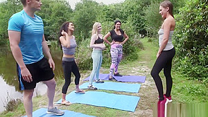 Cfnm Yoga Brit Dominas