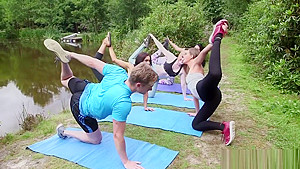 Cfnm Yoga Brit Dominas