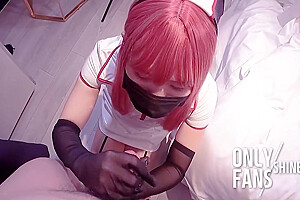 Chainsaw Man Makima Nurse Er Handjob Blowjob Japanese Cosplay