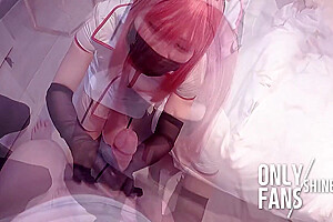 Chainsaw Man Makima Nurse Er Handjob Blowjob Japanese Cosplay