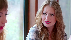 Cherie DeVille, Ivy Wolfe and Scarlett Sage are having a threesome in the late afternoon